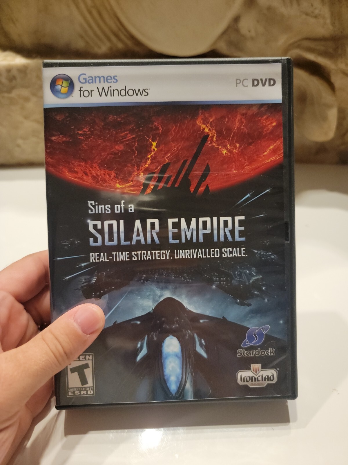 Sins of a Solar Empire Real Time Strategy RTS Ironclad PC 2008 Windows XP Vista
