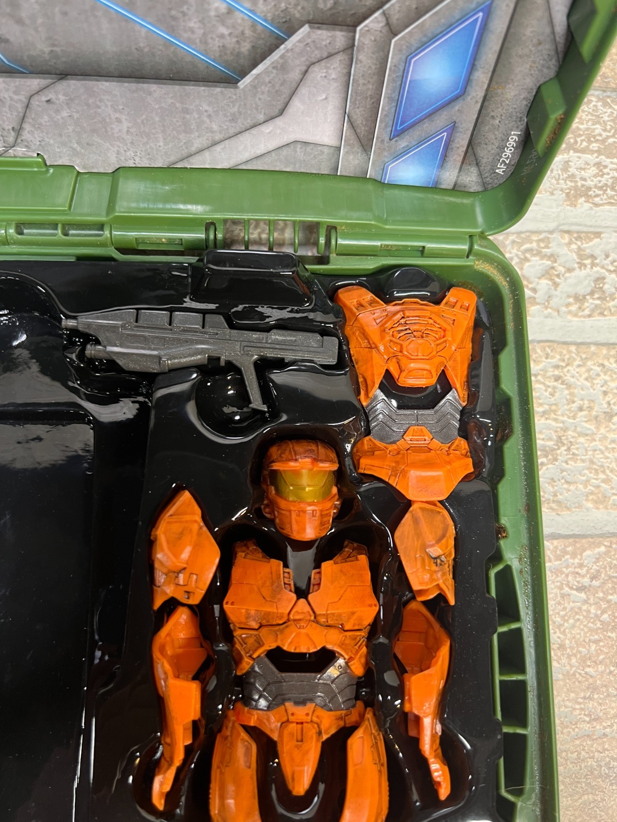 UNSC Halo Collectors Case Magnetic Mega Bloks 29699 Incomplete