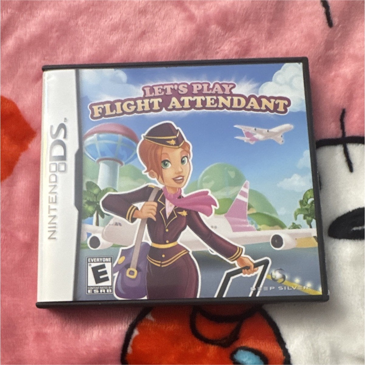 Let’s Play Flight Attendant Nintendo DS Manual Included