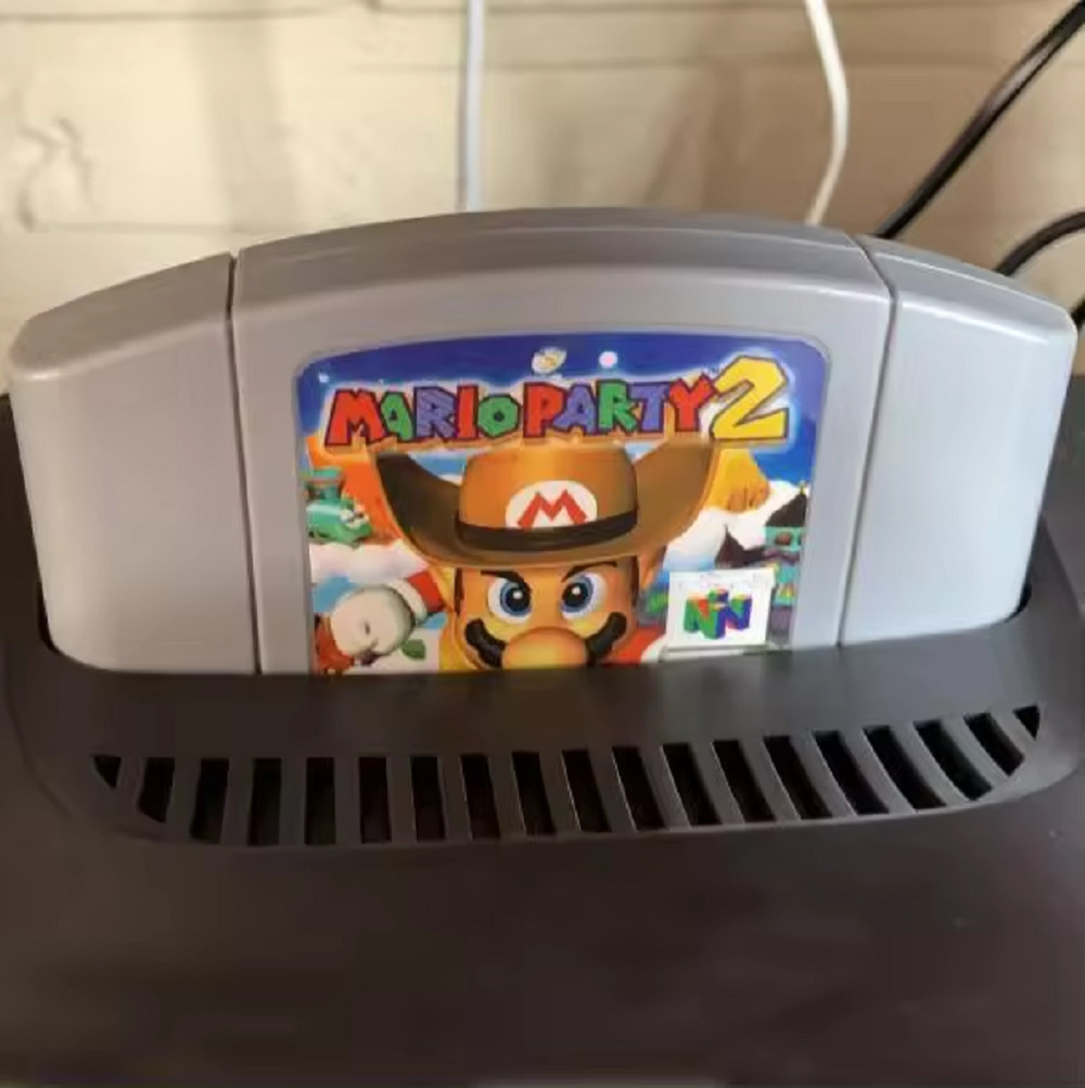 Mario Party Series Video Game USA Version For Nintendo 64 Console