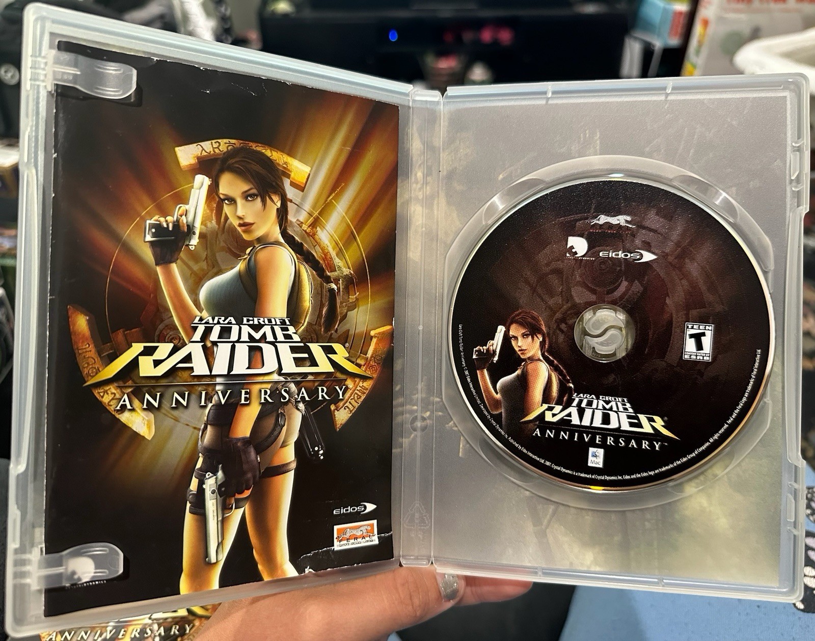 Lara Croft Tomb Raider Anniversary DVD ROM MAC Complete With Outer Original Box