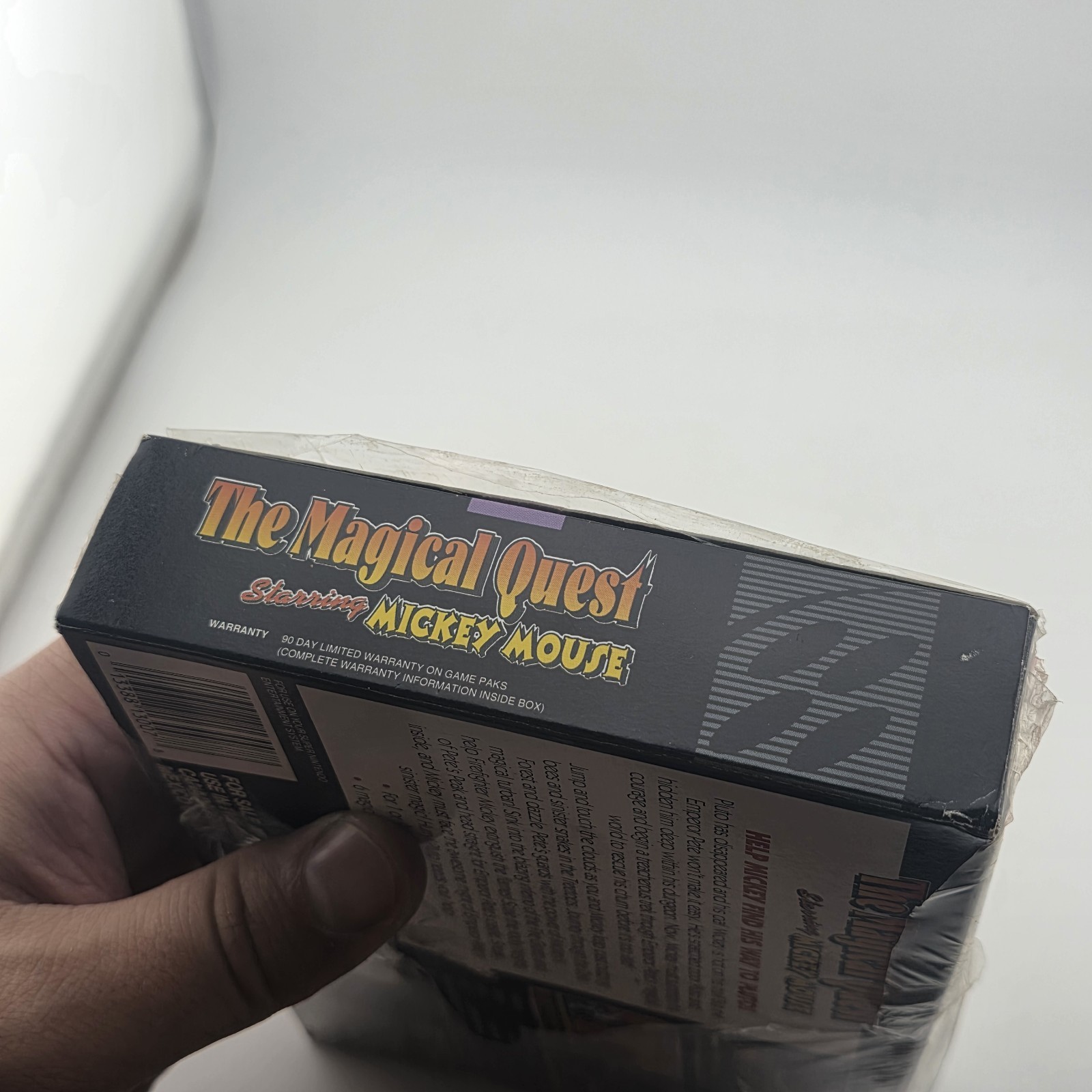 Magical Quest – Box Only W/ Reg Card – Super Nintendo Snes – Shrink (No Game)