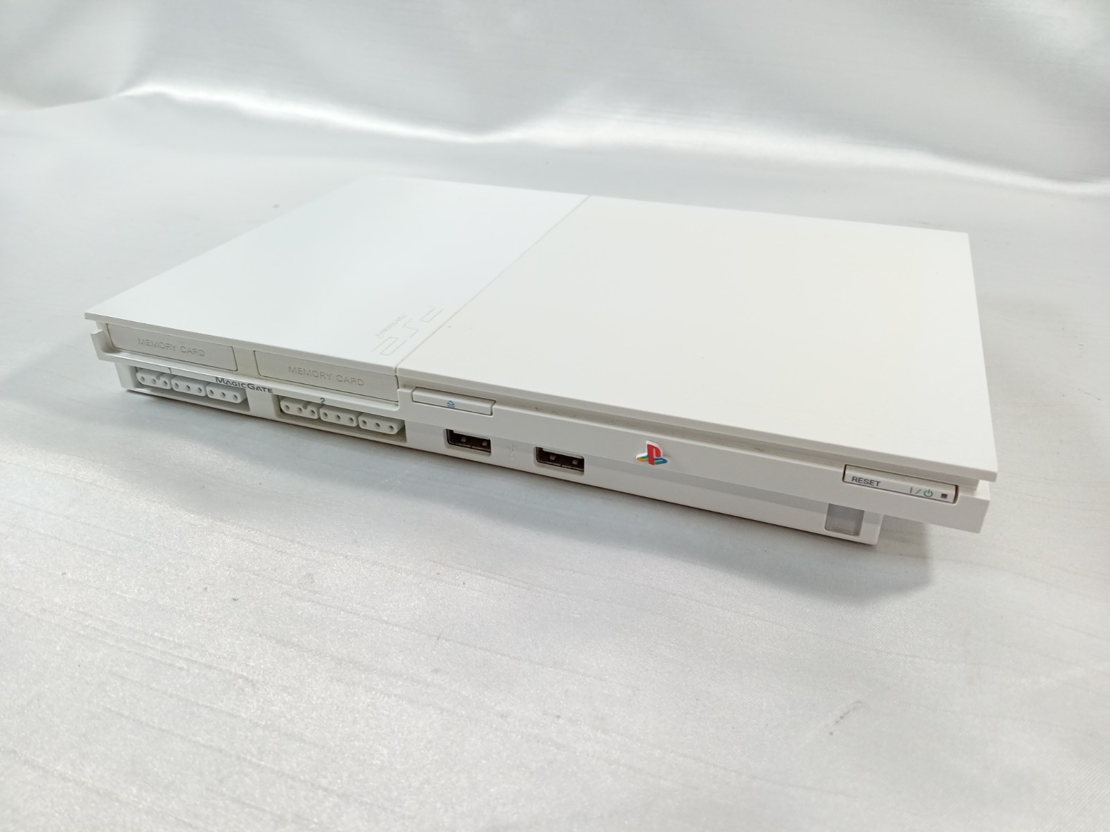 SONY PlayStation 2 PS2 SCPH-90000 Slim White Console Only Japan Model Tested