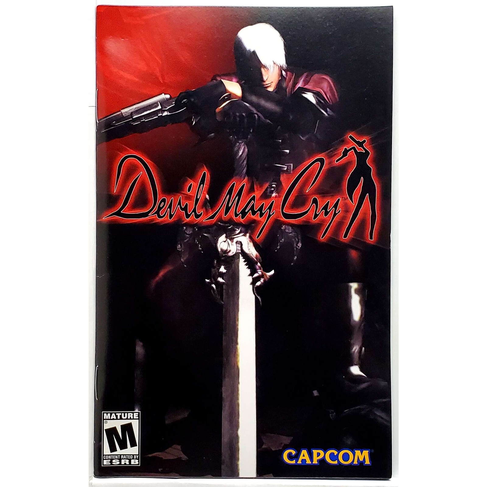 (Manual Only) Devil May Cry Sony Playstation 2 Pristine Authentic
