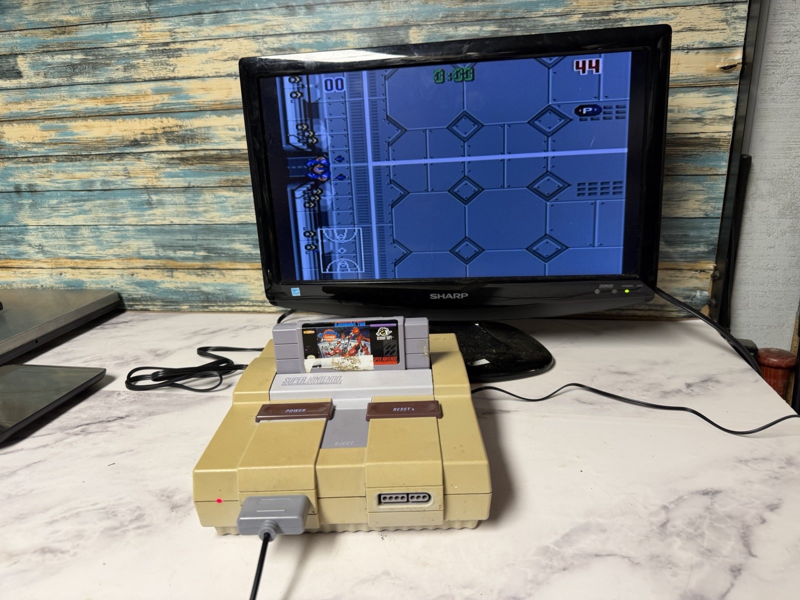 Super Nintendo SNES Console Only SNS-001 – Tested Working!