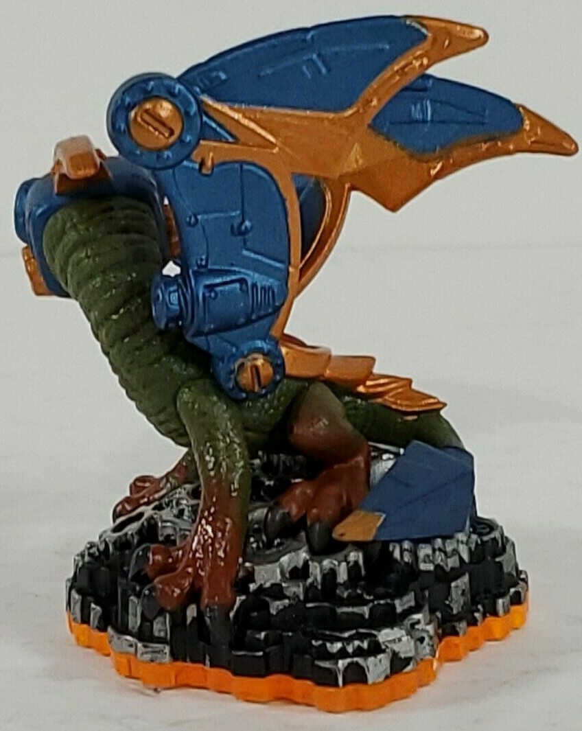 2012 Activision Skylanders Spyro’s Adventure Drobot Orange Base 84549888 L4125A