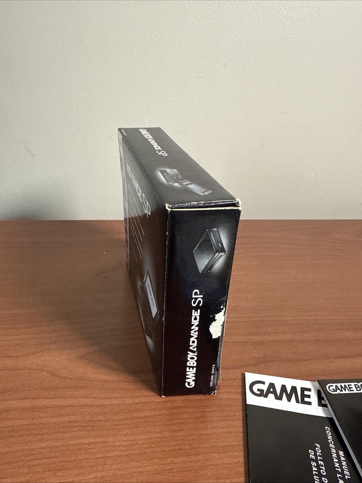 Nintendo GameBoy Advance SP Onyx Black Handheld Game System CIB W/ Manuals