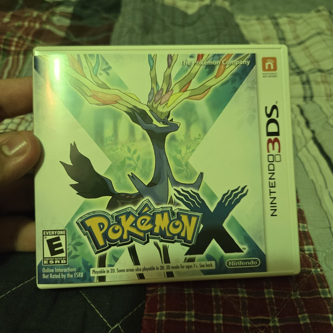 Nintendo Pokémon X Nintendo 3DS w/ Case & Manual Included (2013) PRE-OWNED