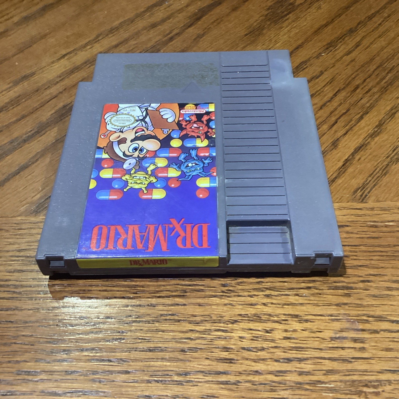 Lot Of 2 Nintendo NES GAMES Super Mario Bros & Dr Mario USED RARE VINAGE