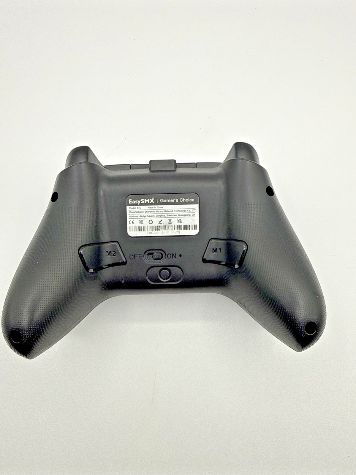EasySMX X15 Wireless RGB Controller Hall Effect PC Switch Android iOS Black