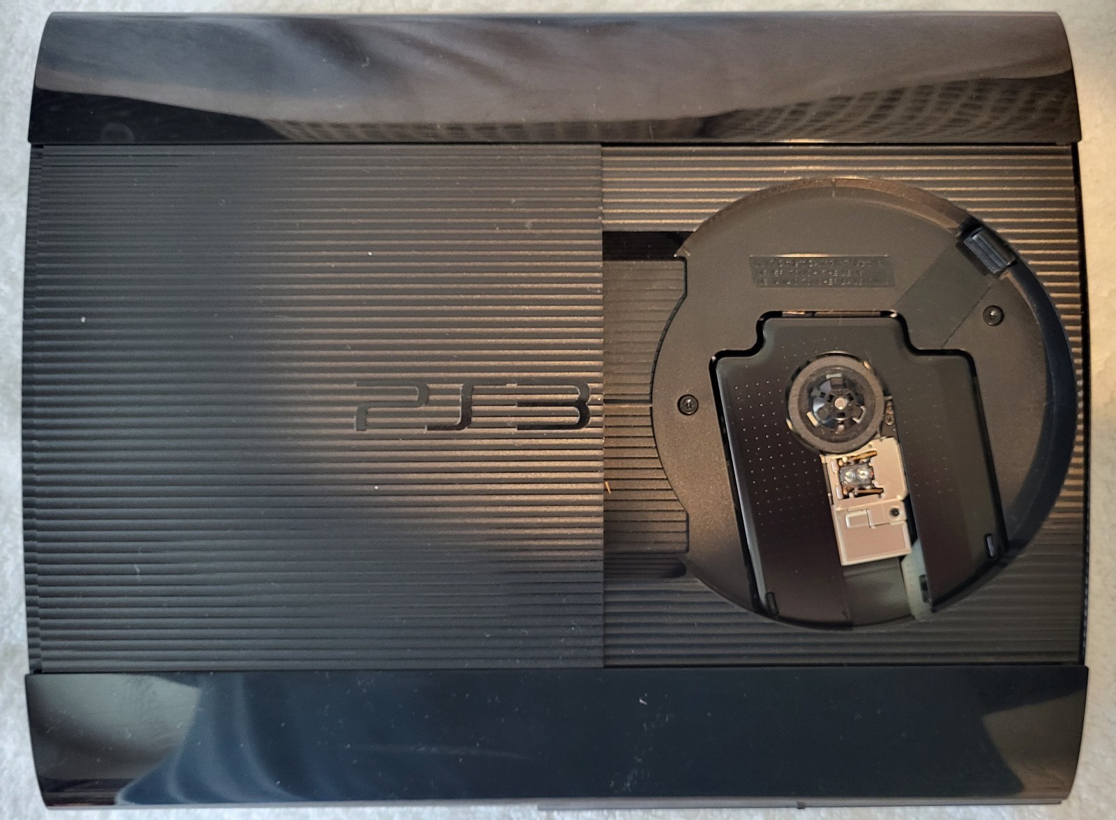 Lot of 4 Sony PlayStation 3 PS3 250GB Super Slim Consoles Only Tested Working