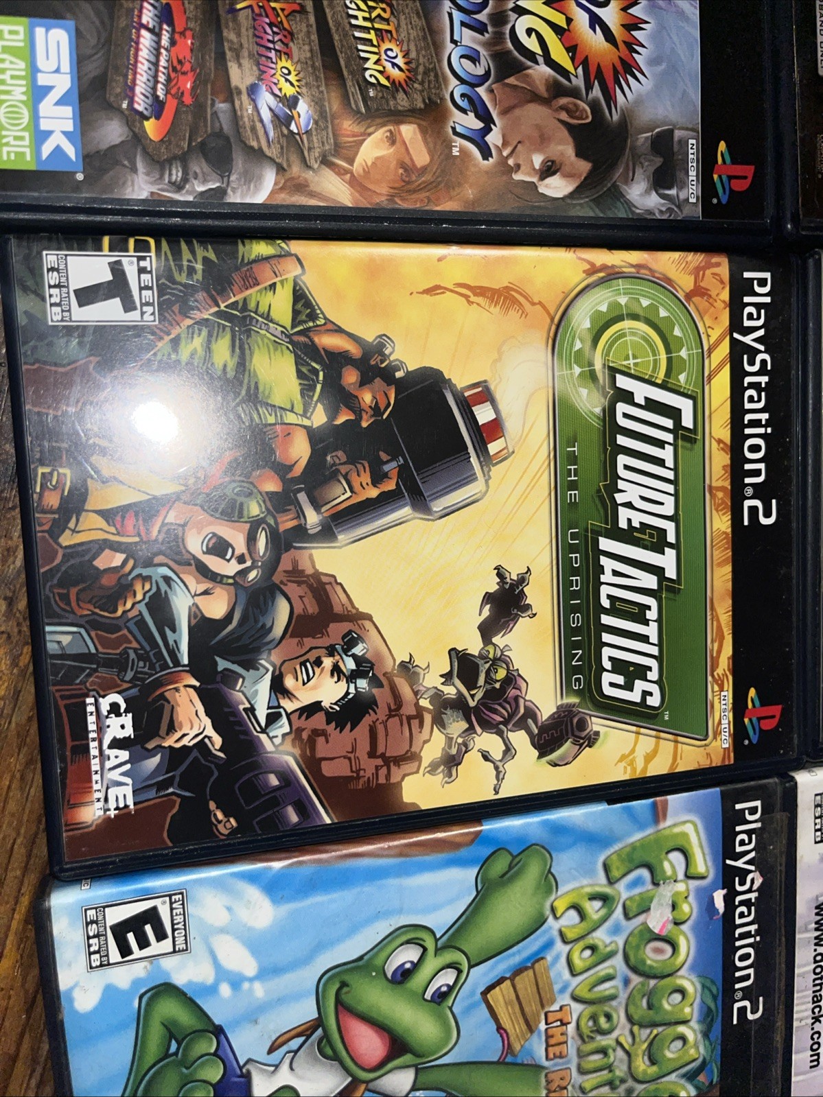 PS2 Game Bundle – .hack Ratchet & Clank Art Of Fighting Xtreme Legends Frogger