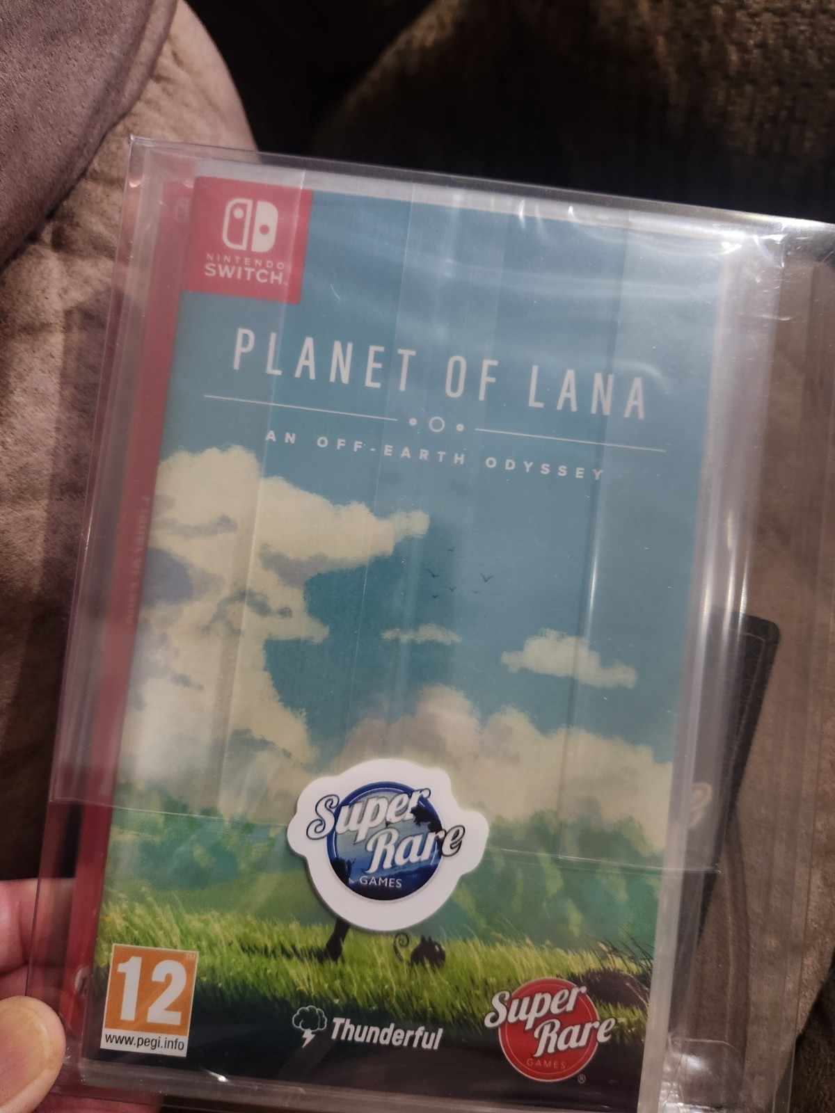 PLANET OF LANA Nintendo Switch Super Rare Games Club Slipcover Club Gold Card