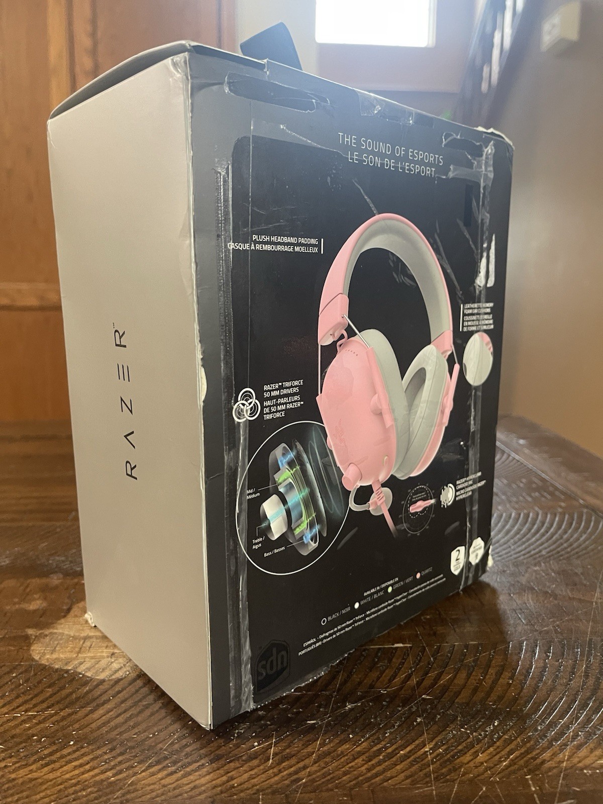 Razer – BlackShark V2 X Wired Gaming Headset – Quartz Pink