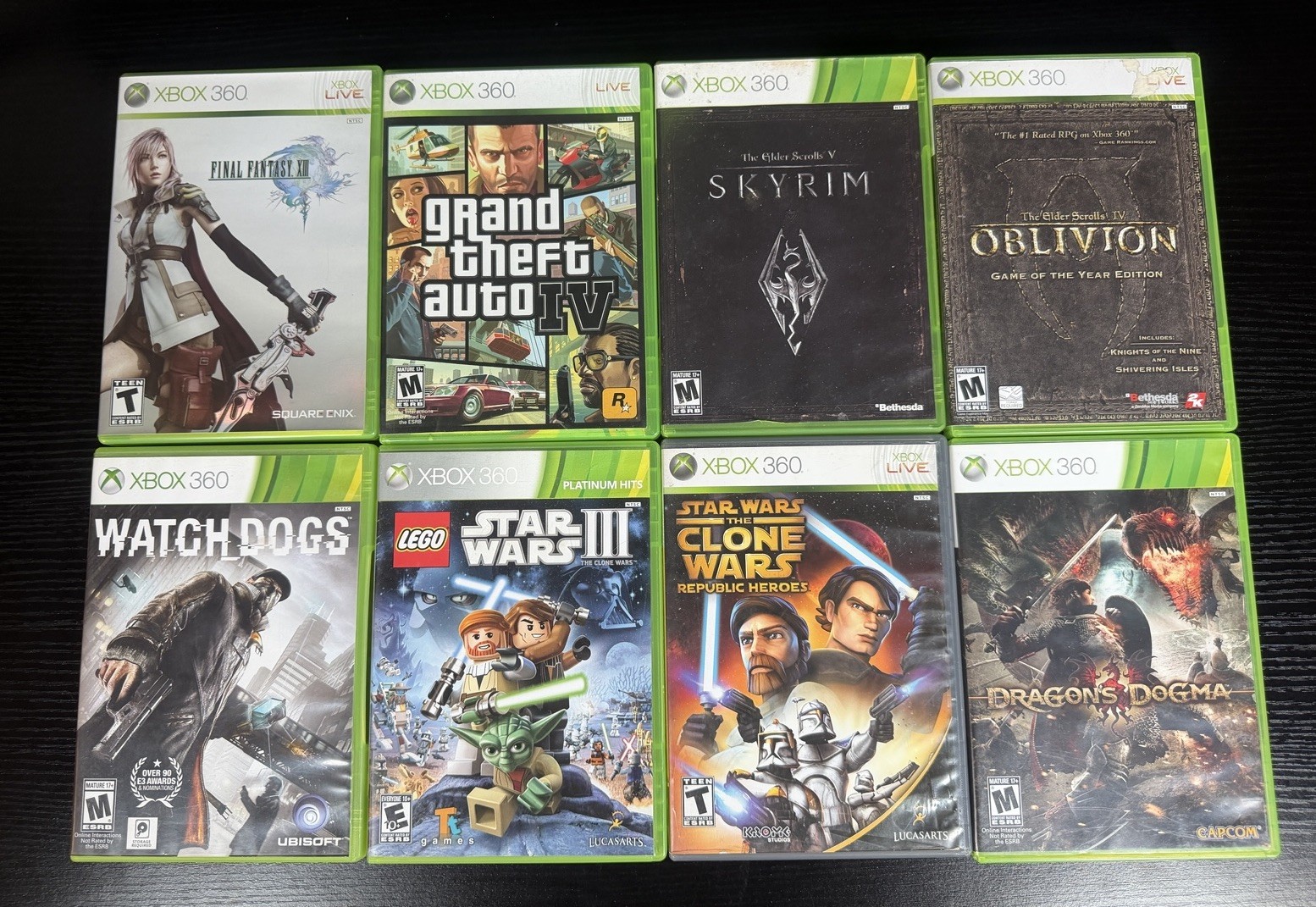 Lot of x20 Xbox 360 Games (FF XIII, Portal 2, GTA IV, Watch Dogs) No Filler