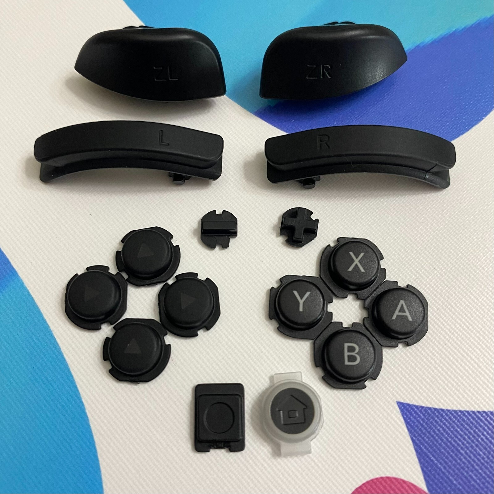 Genuine Nintendo Switch Joy-Con Buttons Stock Black OEM Replacement Keys OLED