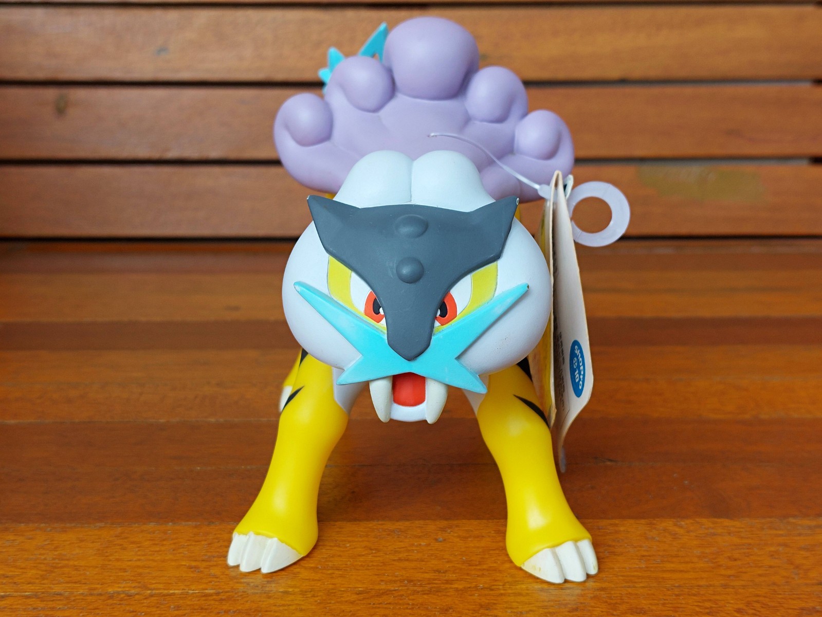 Raikou Pokemon Sofubi Soft Vinyl Figure Takara Tomy 2010 4.6in