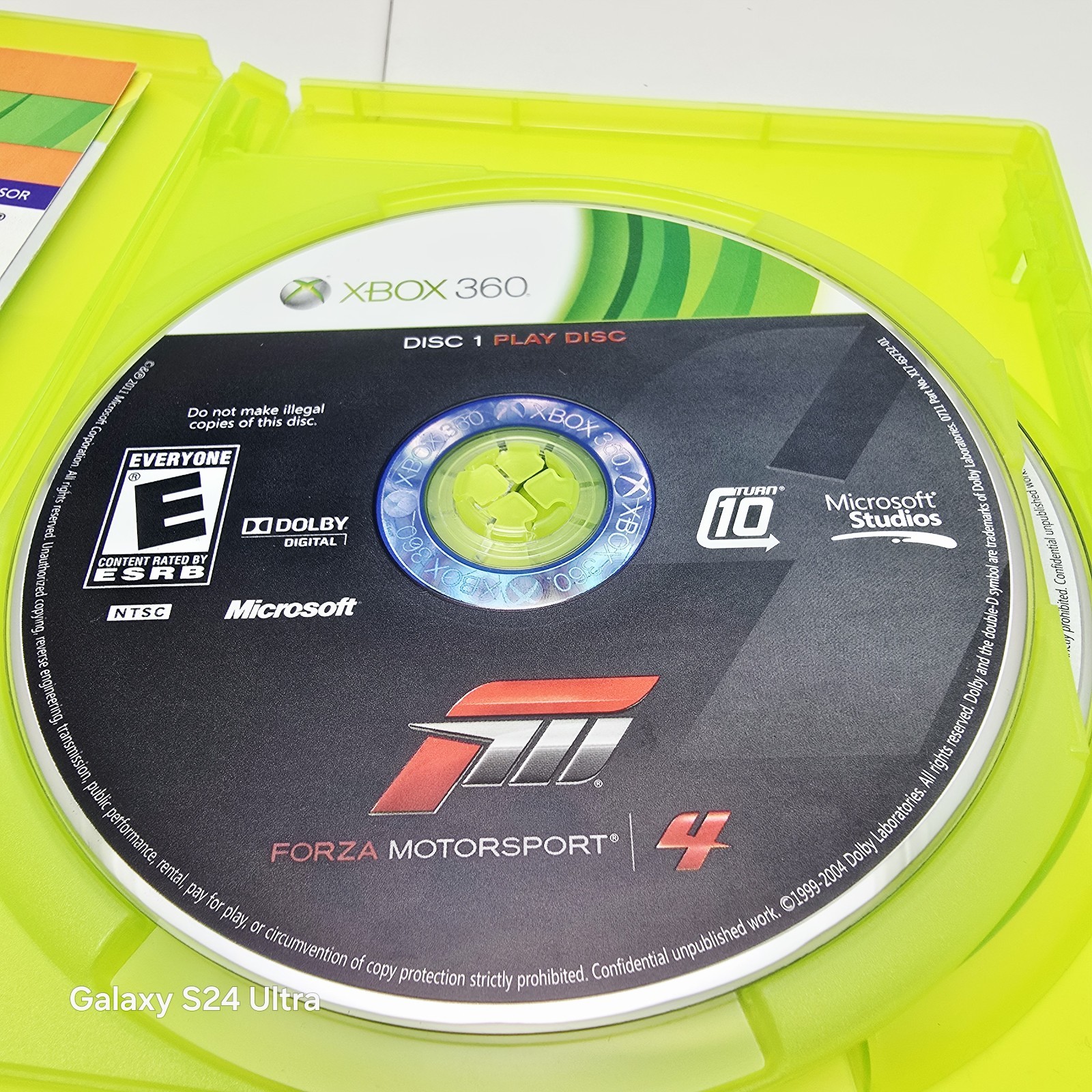 Forza Motorsport 4 Xbox 360 Red Racing Car Better With Kinect Sensor Microsoft