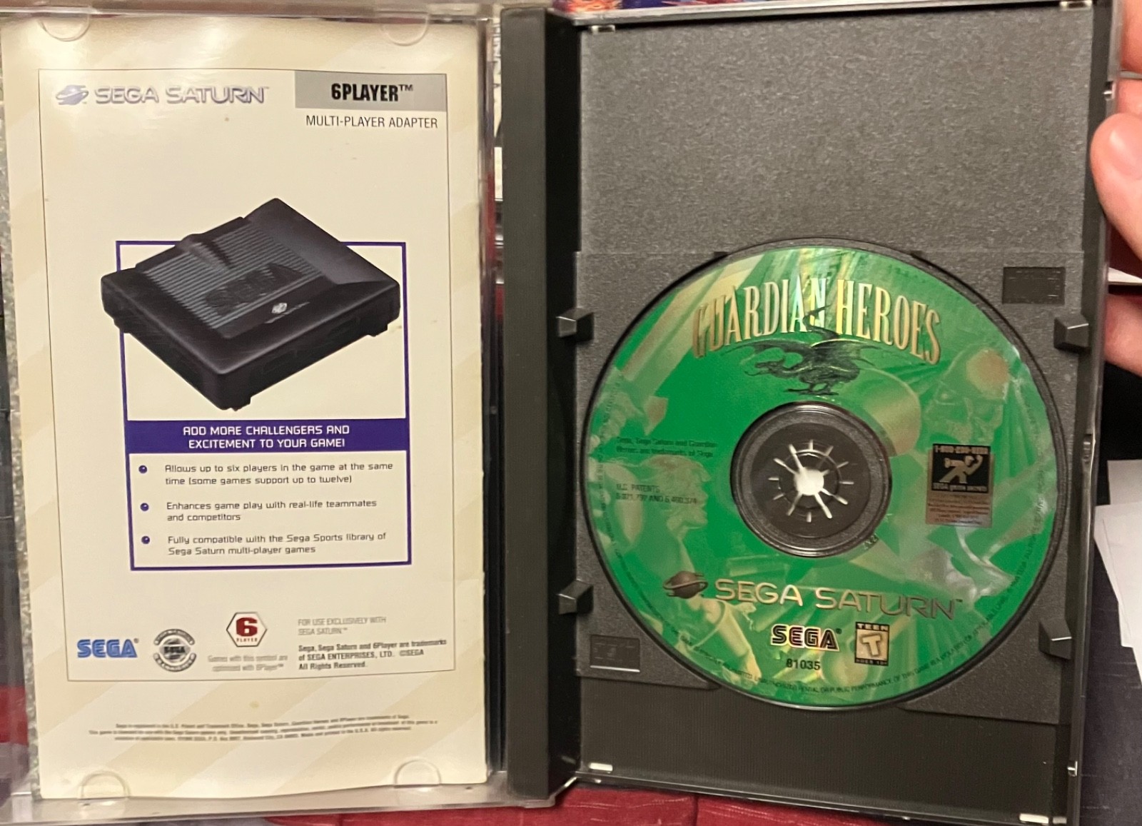 Guardian Heroes Sega Saturn Complete