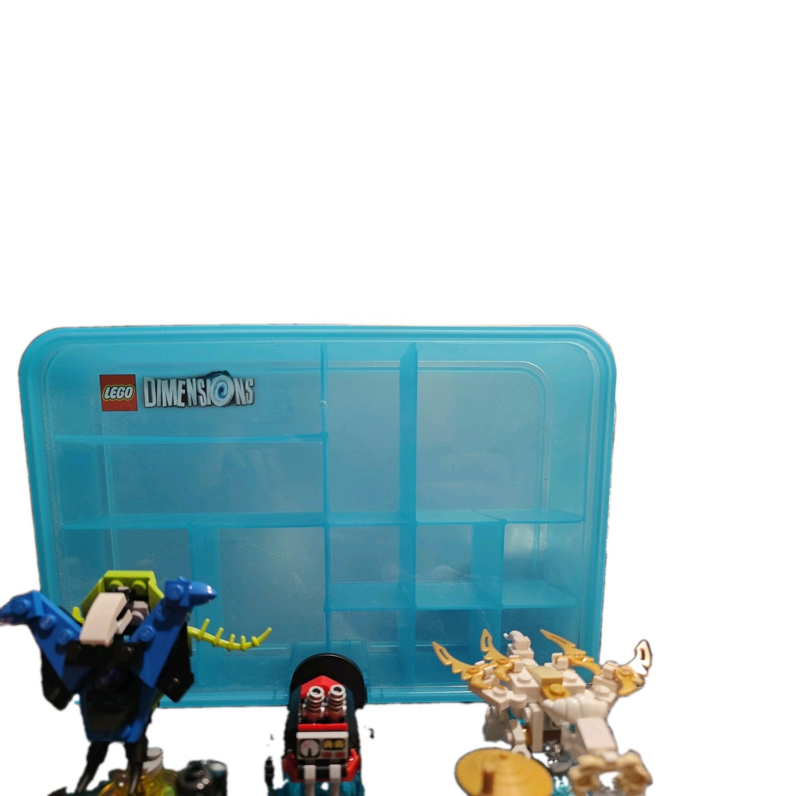 LEGO Dimensions Lot of Character Figures & Vehicles & Case