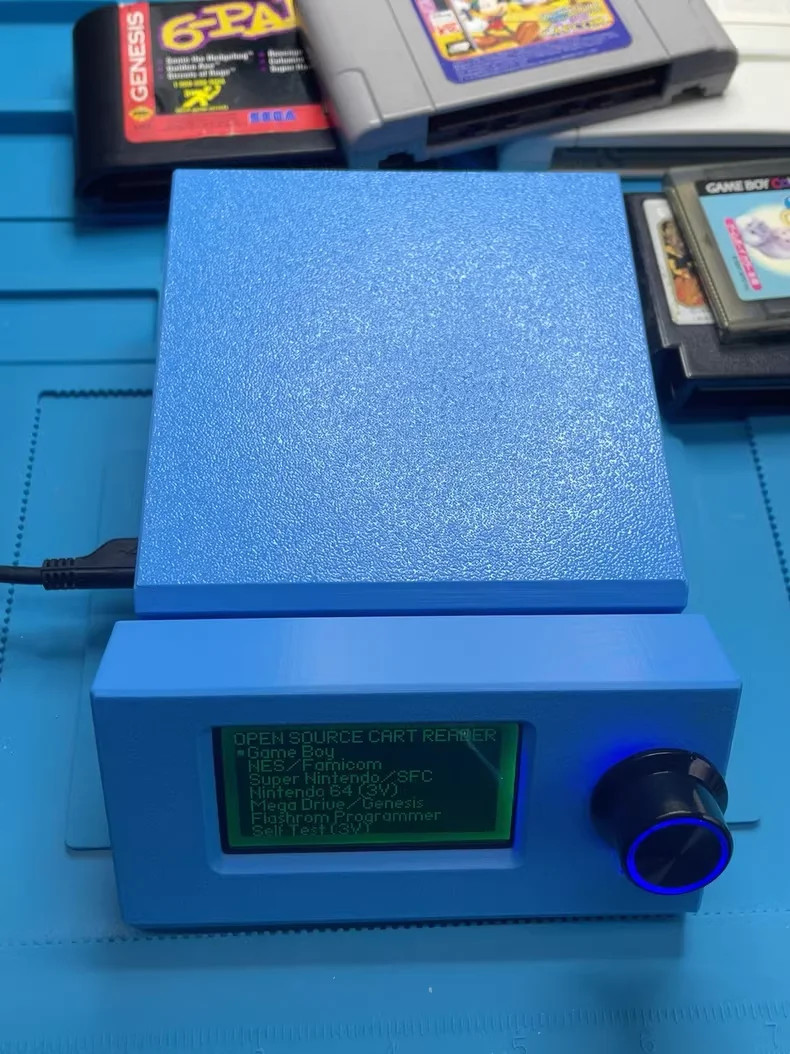 Sanni Cart Reader V5 Retro Game Card Dumper Open Source Cartridge Reader