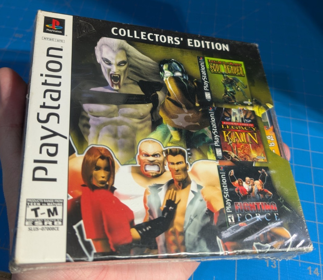 Eidos Collectors’ Edition (Sony PlayStation 1, PS1, 2002) – NEW SEALED