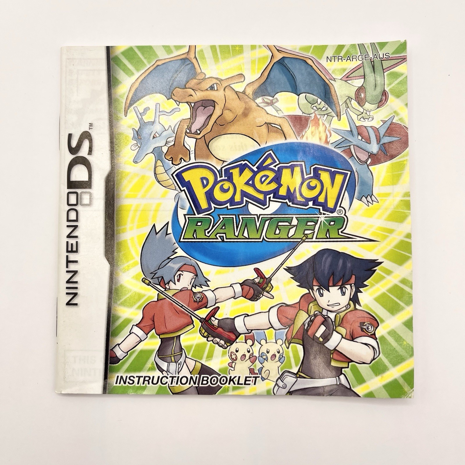 Pokémon Ranger (Nintendo DS, 2006 PAL) Action Role-playing Complete With Manual