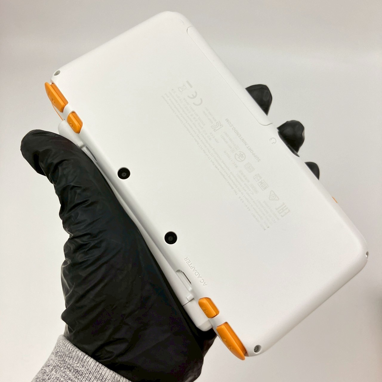 Nintendo new 2DS LL XL White Orange Console S Rank Japanese Only Boxed