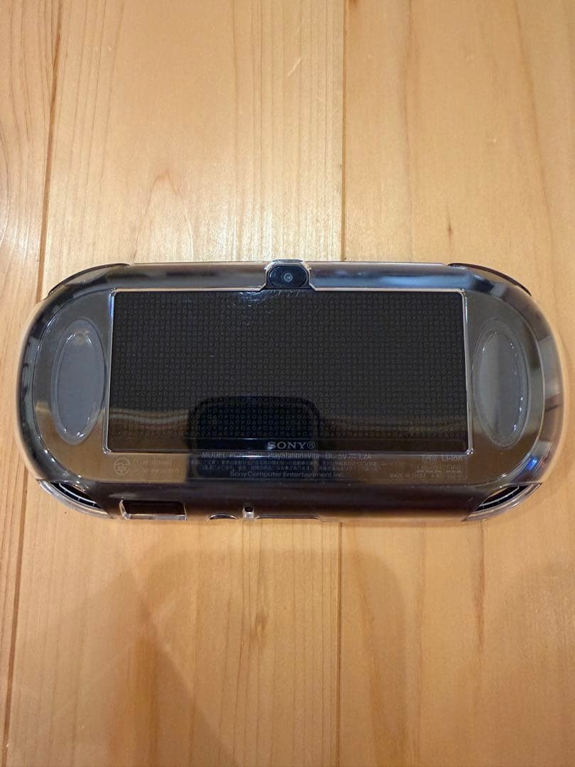 Sony PS Vita PCH-1000 Black Console Tested Working Japan Charger Case