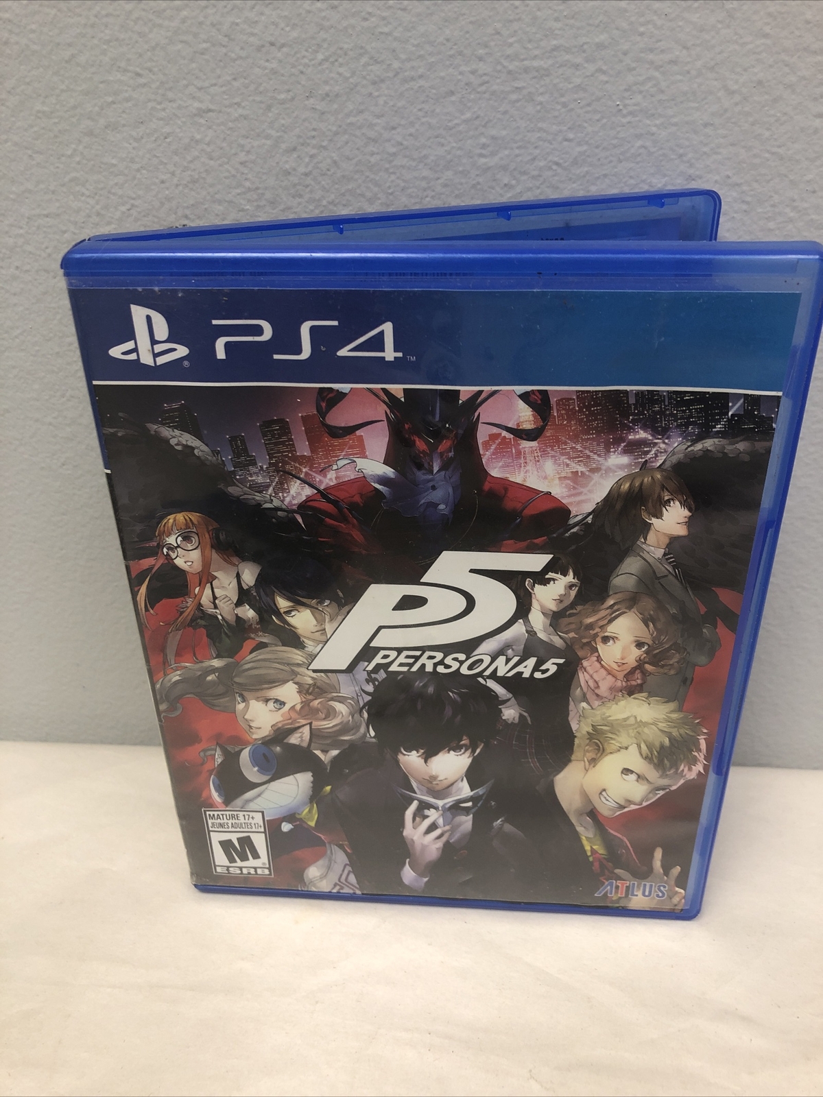 Persona 5 No Manual Tested PS4 PlayStation 4, 2017) Altus Games