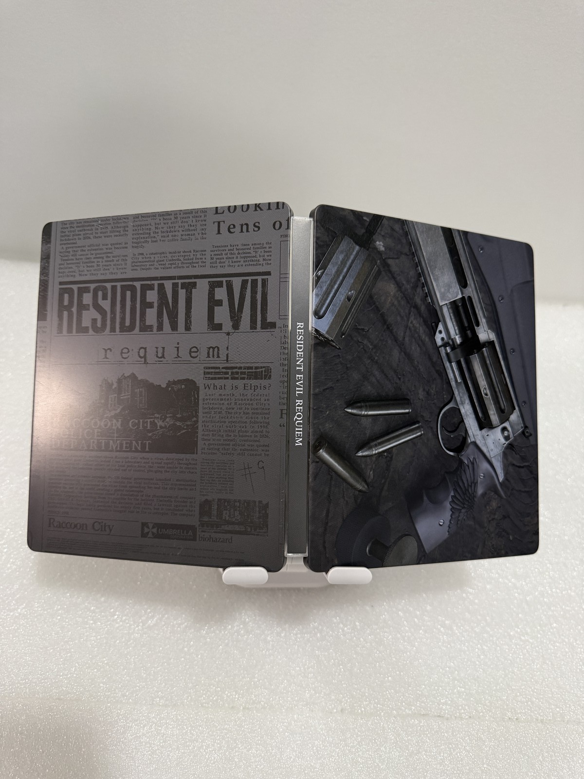 Resident Evil Requiem Official G2 Steelbook Case PS4/PS5/Xbox (NO GAME)