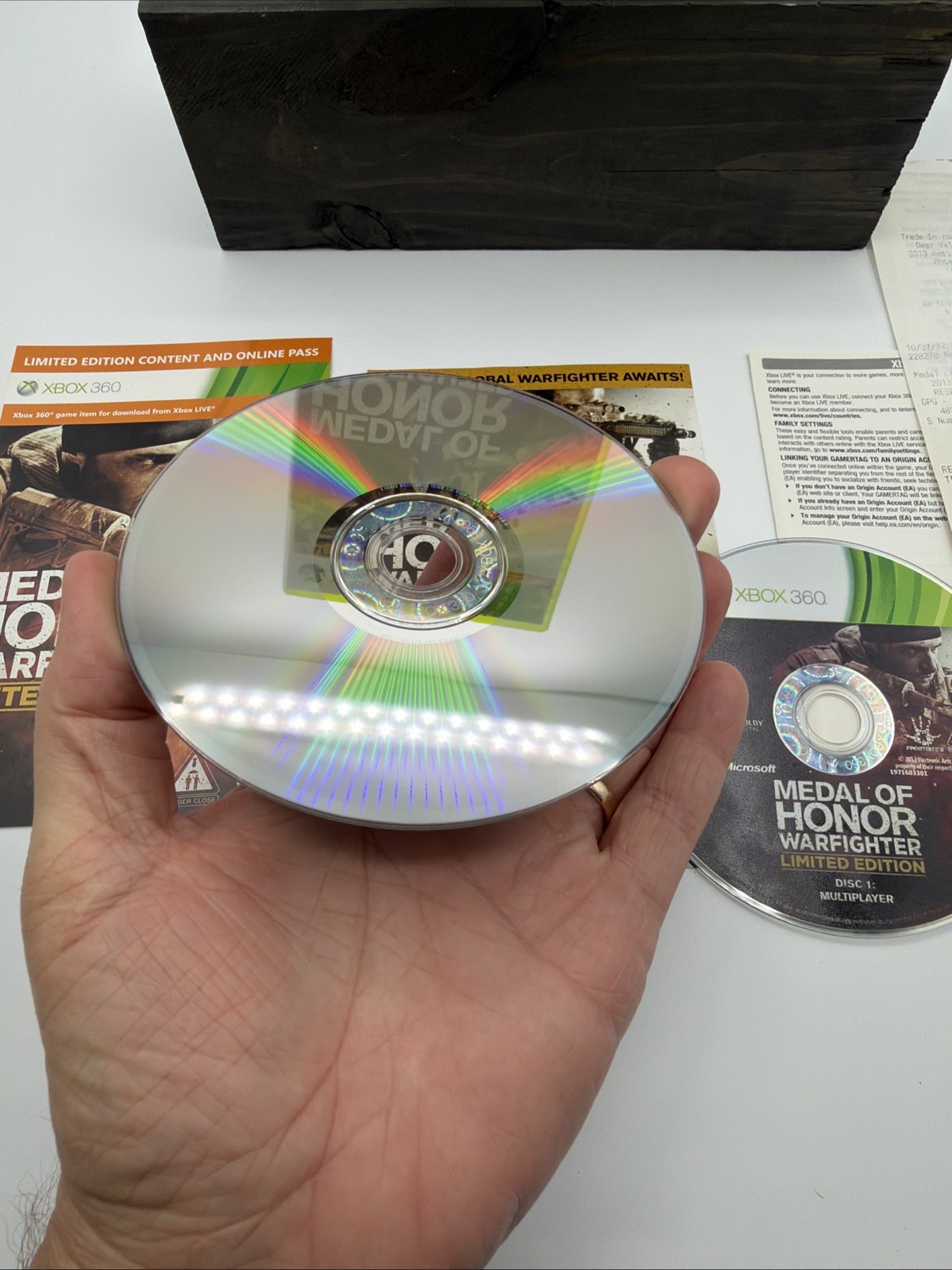 Medal of Honor Warfighter: Limited Edition (Microsoft Xbox 360, 2 Discs) CIB