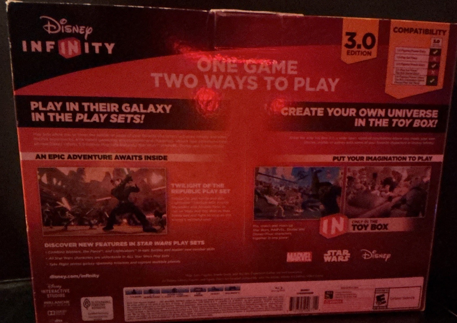 Disney Infinity 3.0 Edition Star Wars Starter Pack PS3 (includes other figures)