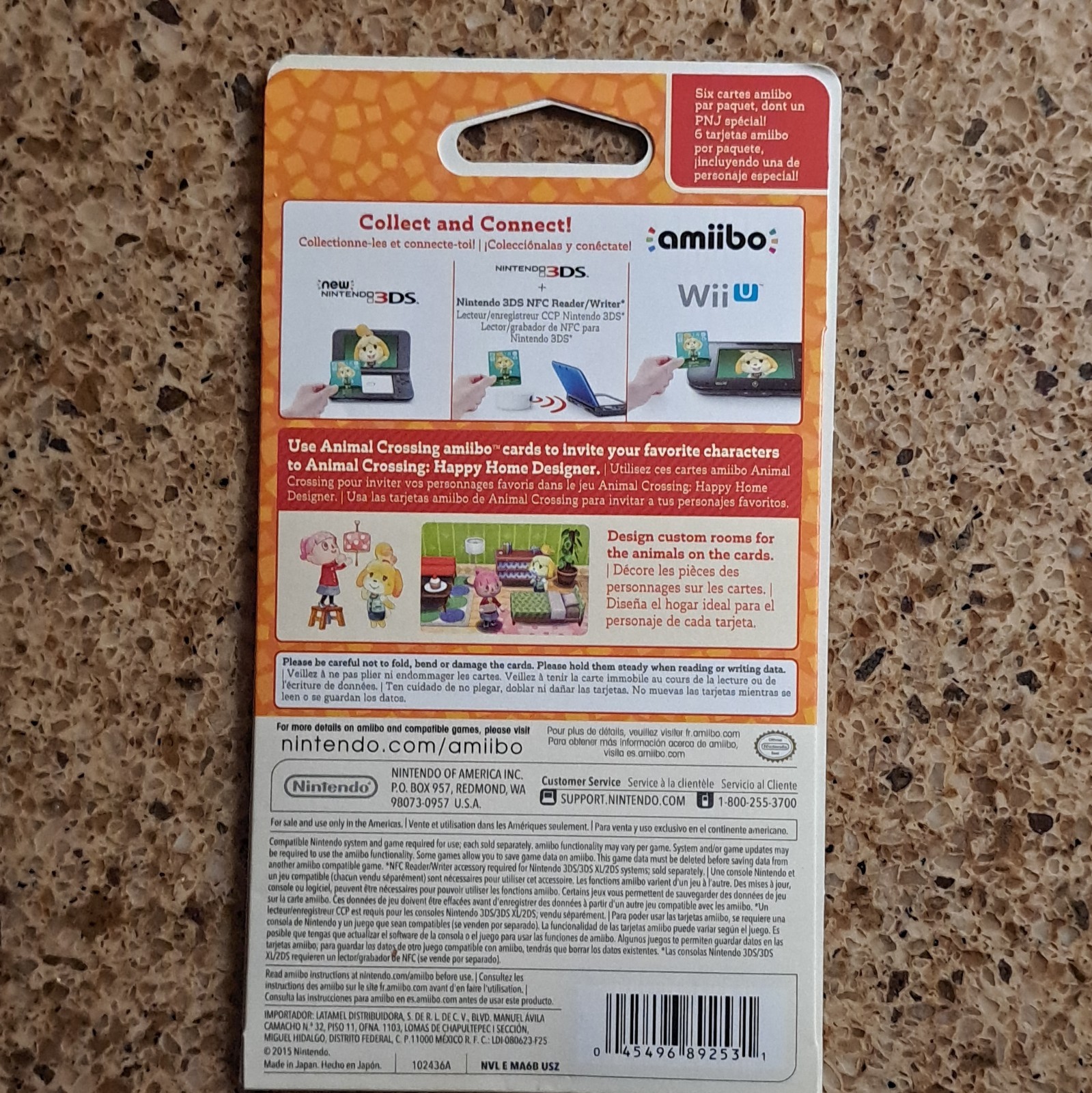 Nintendo amiibo Animal Crossing Series 2 Card Pack 6 Cards includes 1 NPC HHD