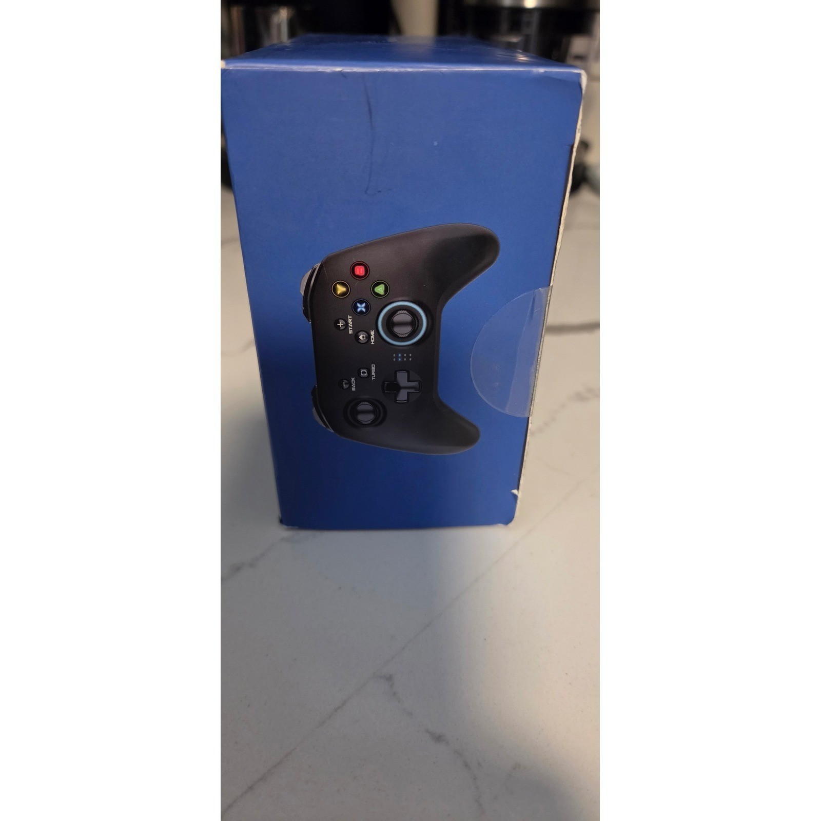 Unbranded GC201 Wireless Gaming Controller Kids OS Black Excellent LED Vibration