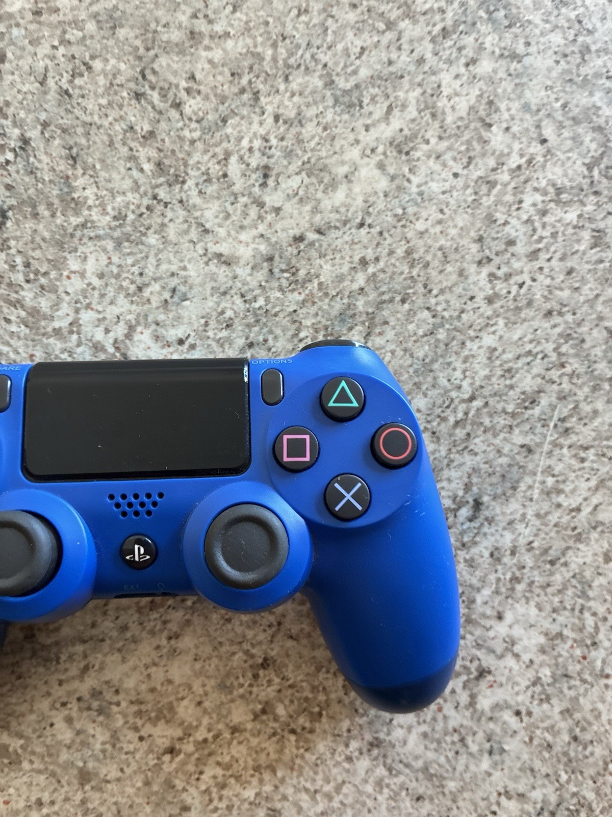 Sony Dualshock 4 OEM Wireless Controller CUHZCT2U – Blue (PS4) Parts Only Read