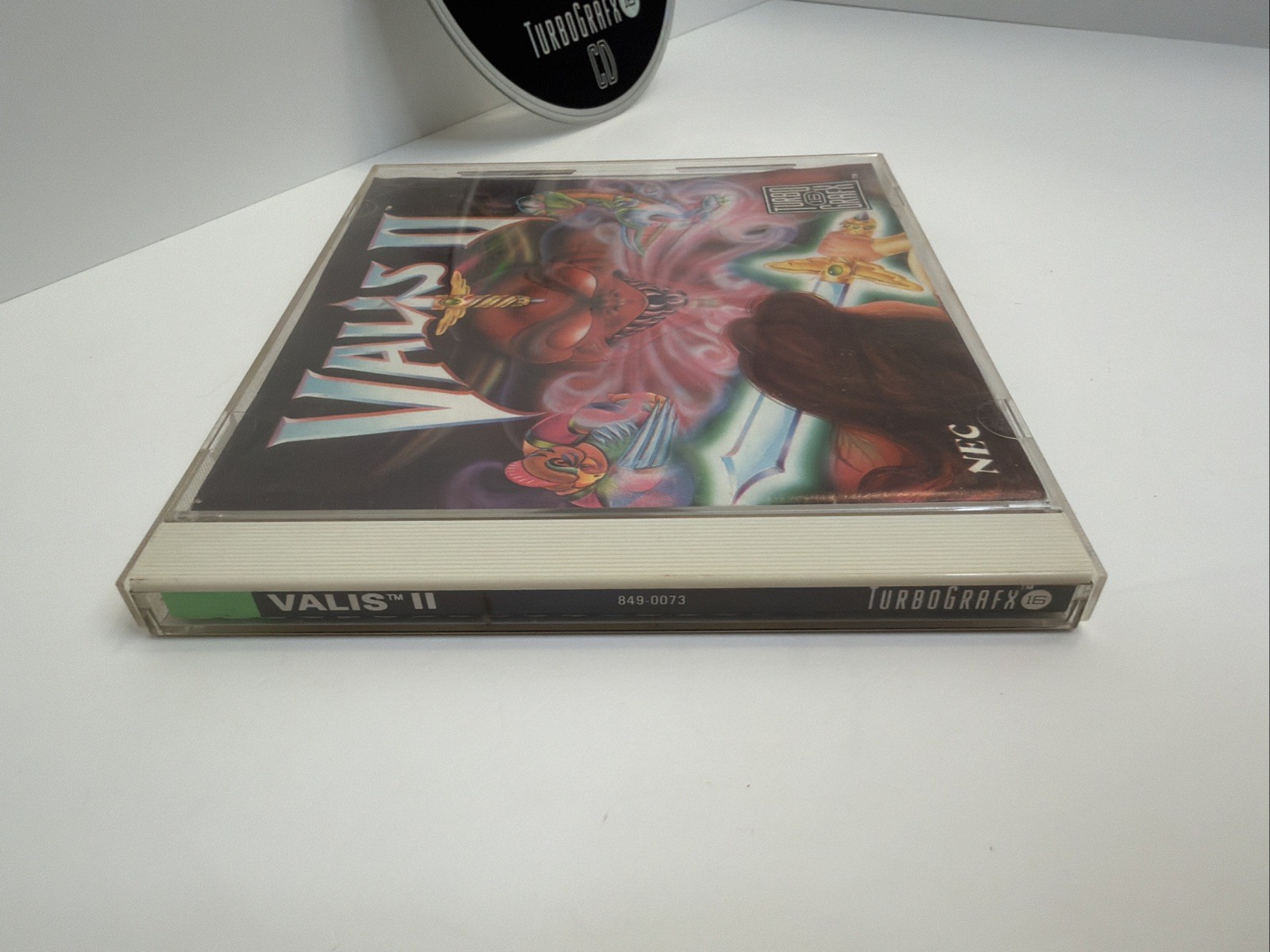 Valis II TurboGrafx-16 CD PC Engine Tested Complete CIB