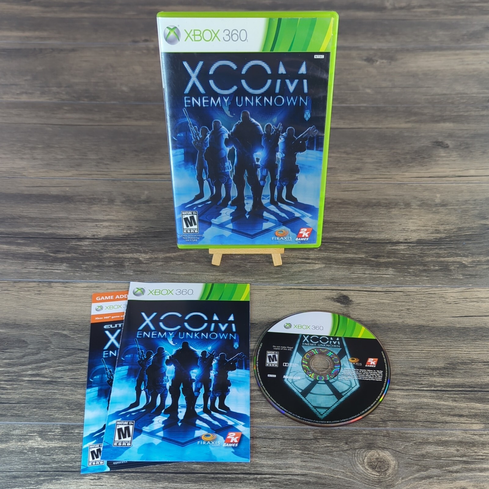 XCOM: Enemy Unknown Xbox 360 Microsoft Game Complete CIB Authentic Tested
