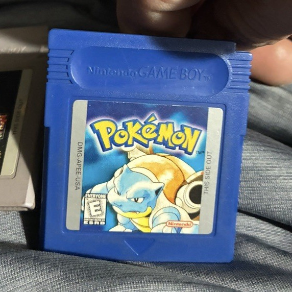 Nintendo Pokémon Blue Version for Game Boy, E-Everyone, NTSC-U/C (US/CA)