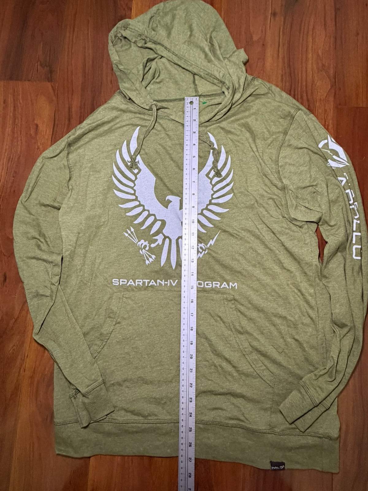 Official Halo Fire Team Apollo Spartan-IV Program Hoodie Loot Gaming Size Large