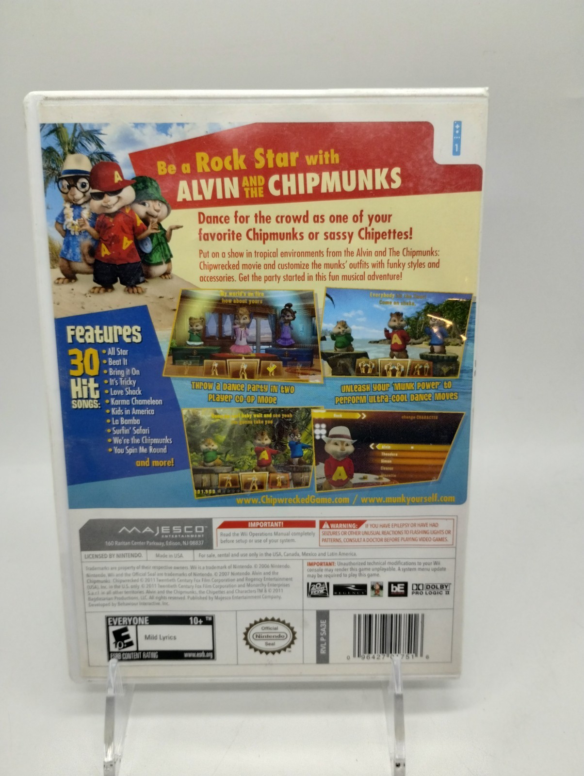 Alvin and the Chipmunks: Chipwrecked – Nintendo Wii Game