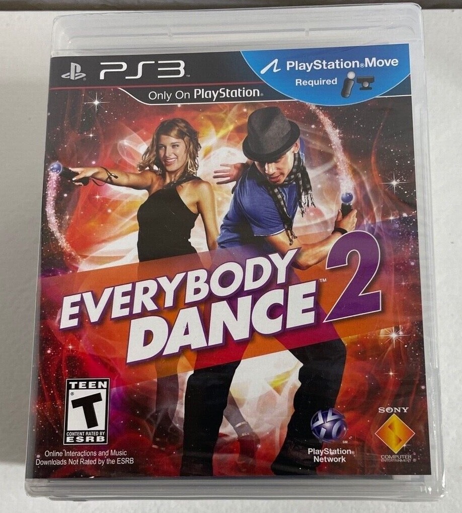Everybody Dance 2 – Sony PlayStation 3 PS3 – BRAND NEW SEALED – PS Move Required