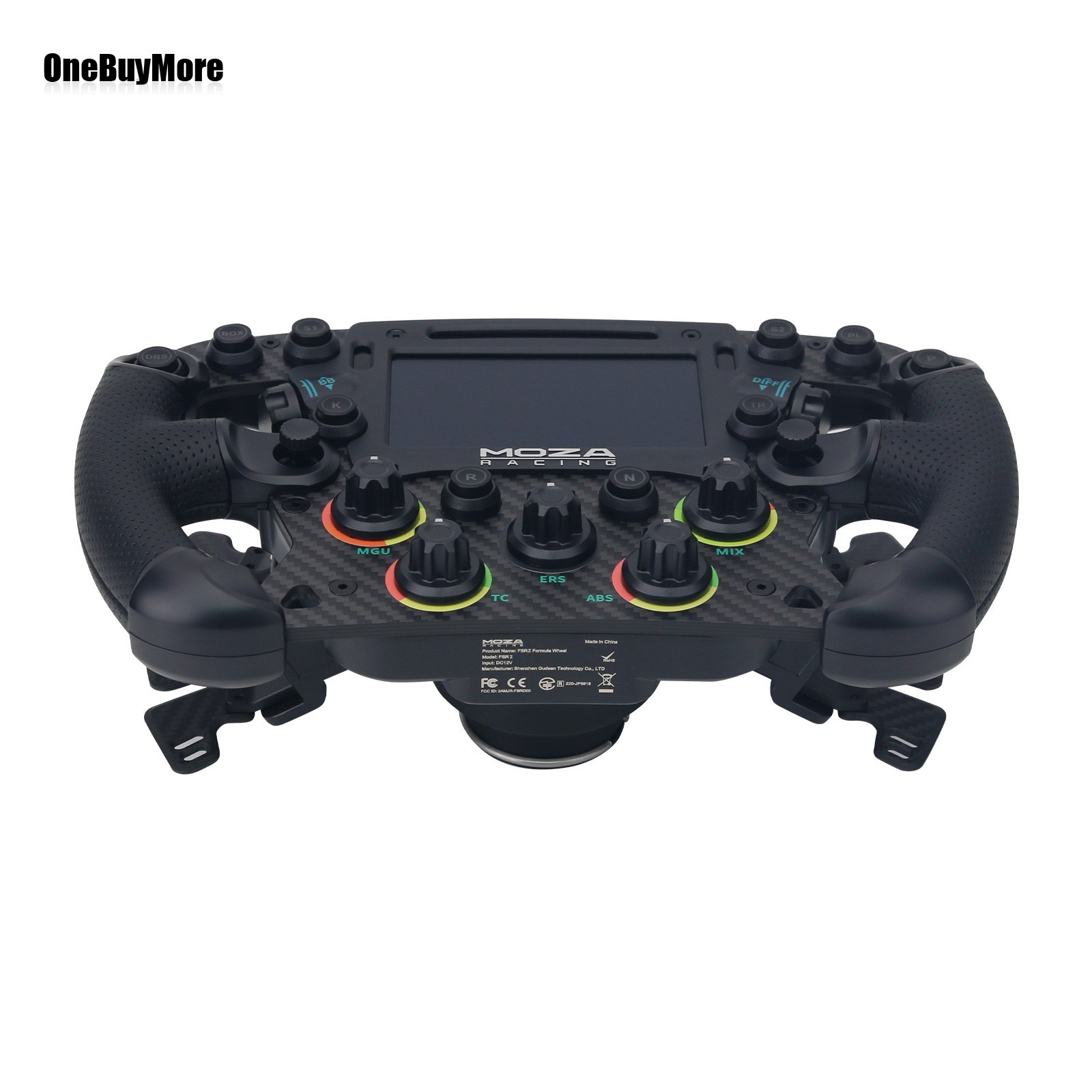 MOZA R12 V2 12Nm Direct Drive Wheel Base + 280mm FSR2 Formula Steering Wheel