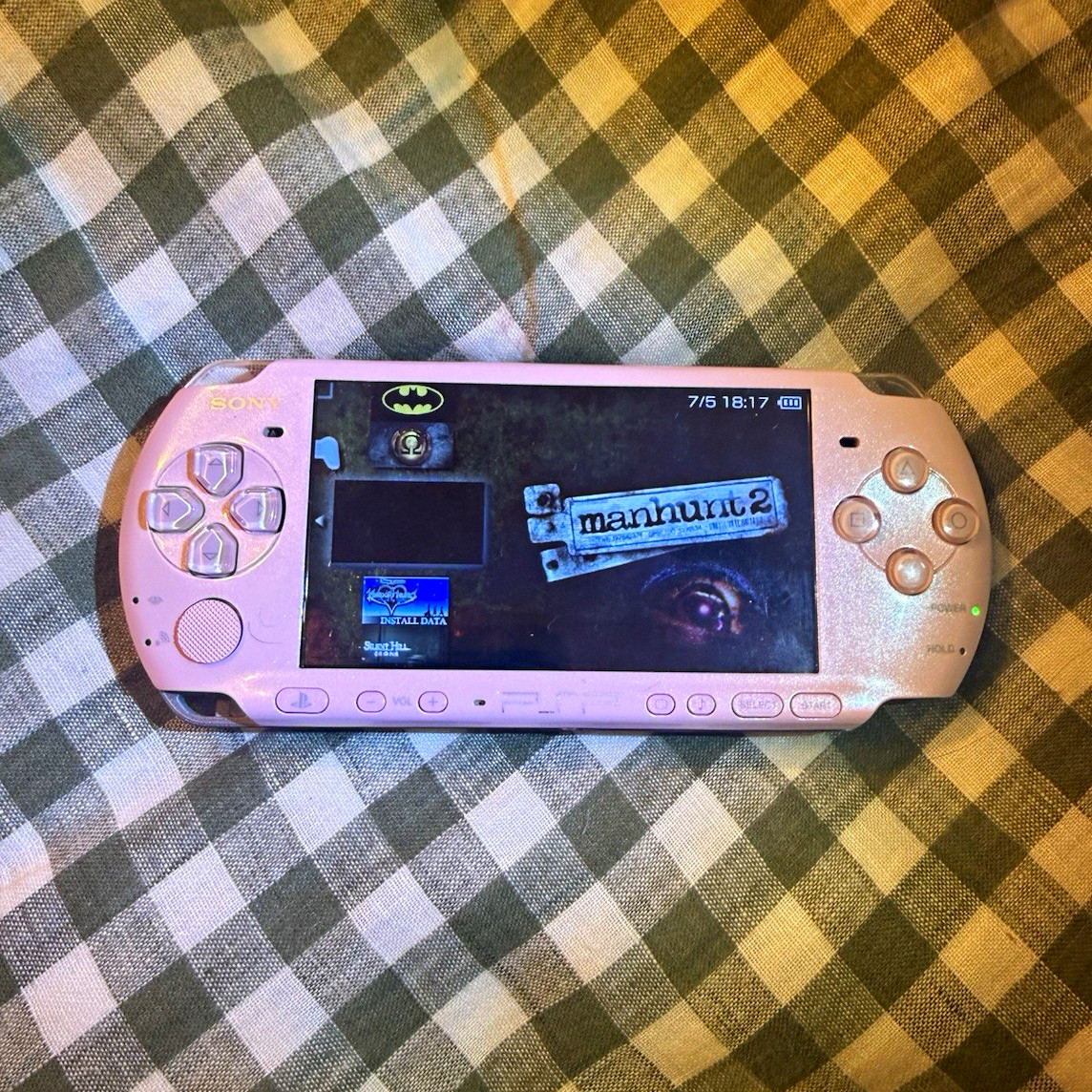 sony psp 3000 japanese region glittery pink/ 64 gb