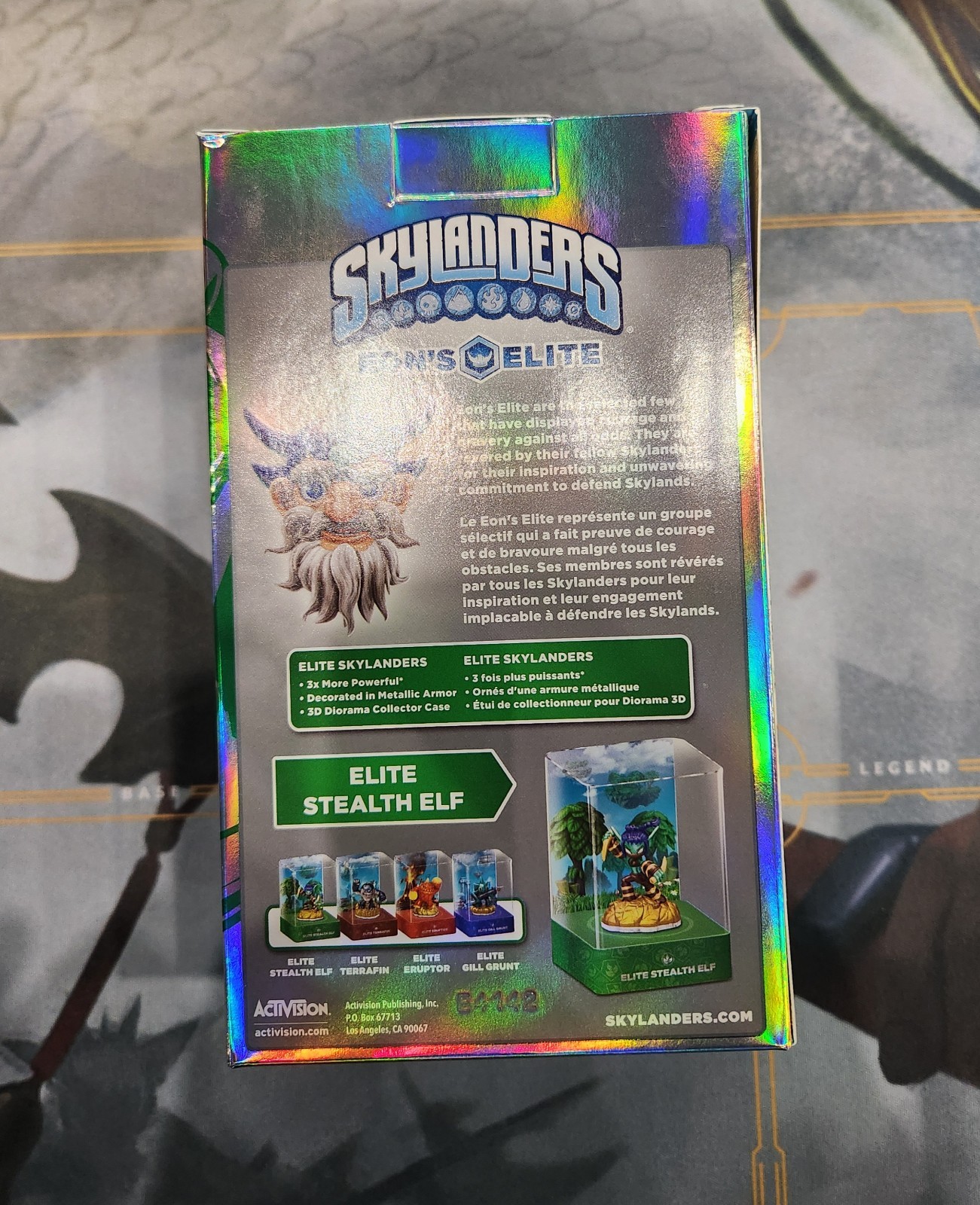 Skylanders Eon’s Elite Stealth Elf 2014 Activision New In Box SEALED