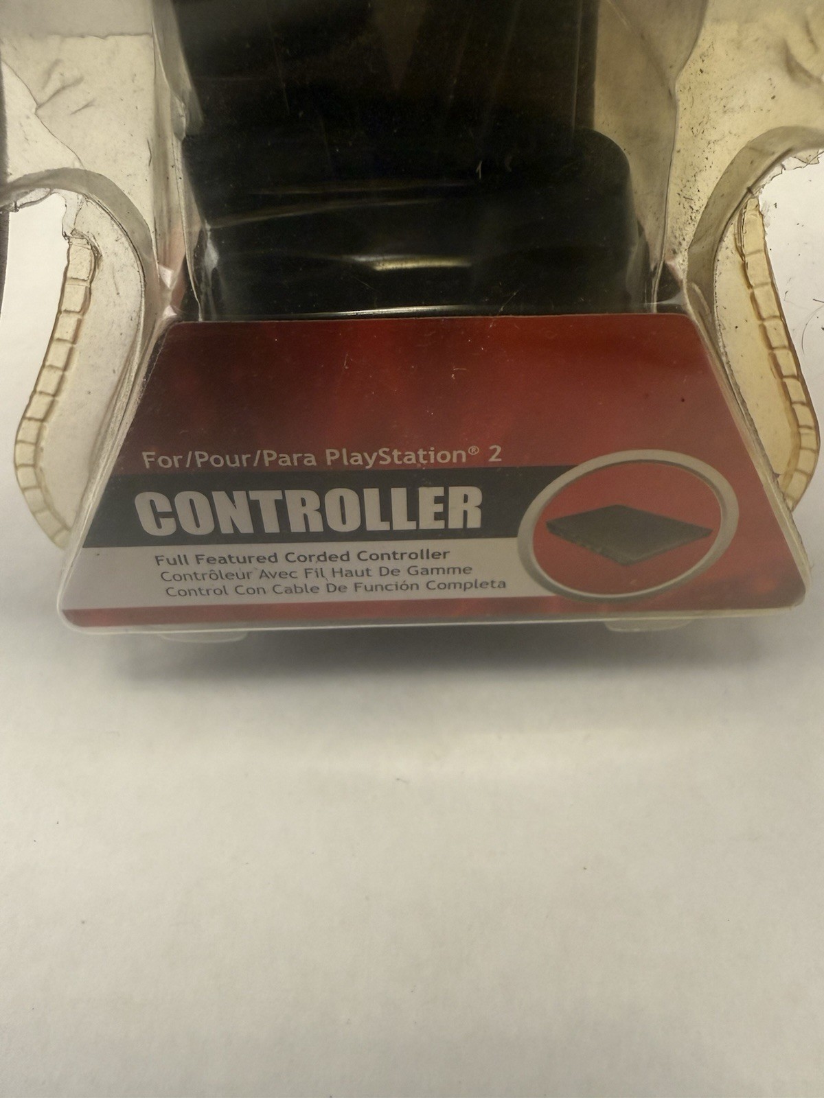 GameStop Wired Controller for Sony PlayStation 2 PS2 Black Dual Analog Vibration