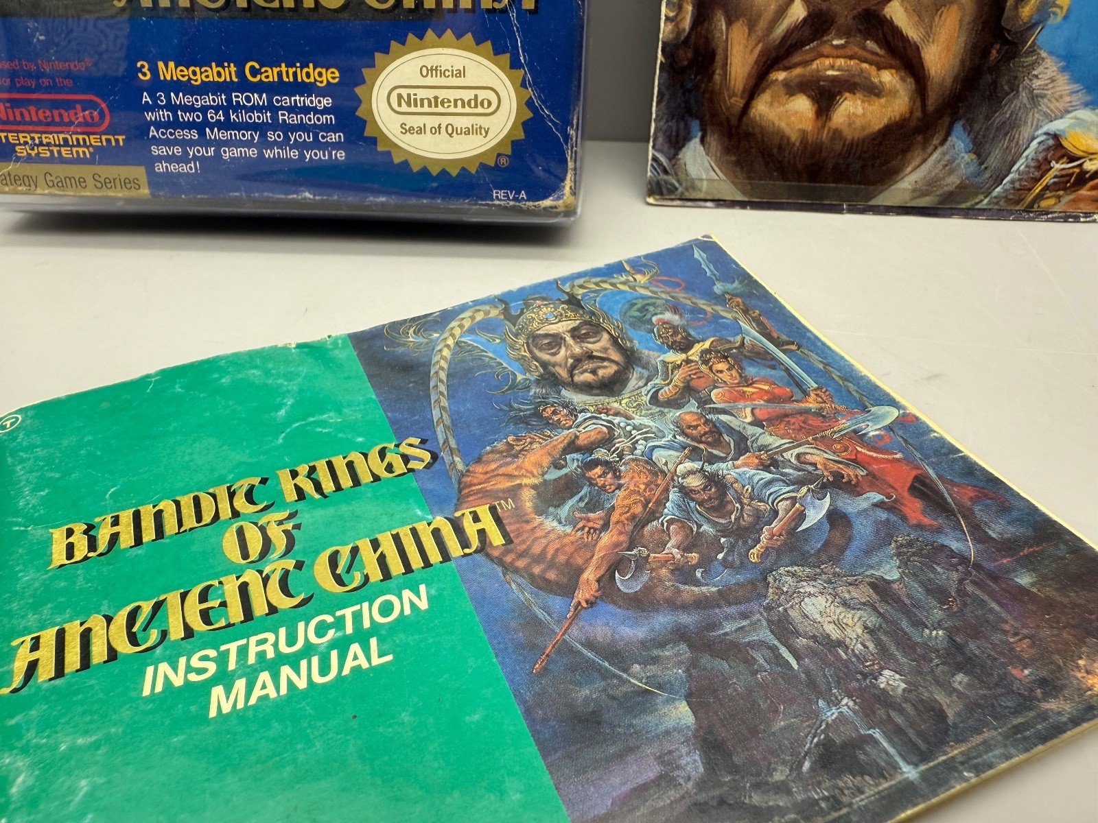 Bandit Kings of Ancient China Box Manual Poster ONLY