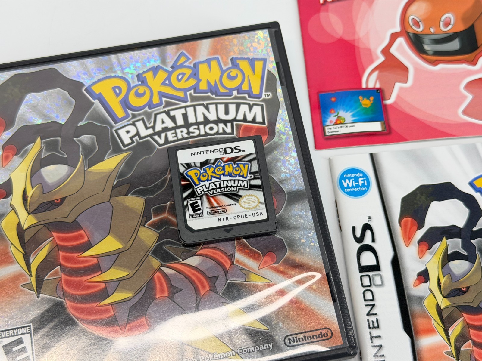 Pokemon Platinum Version (Nintendo DS) Complete w/Red Insert Authentic