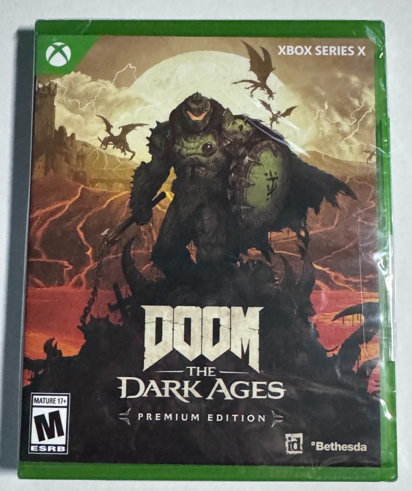Doom The Dark Ages Premium Edition id Bethesda Xbox Series X New Sealed Rare