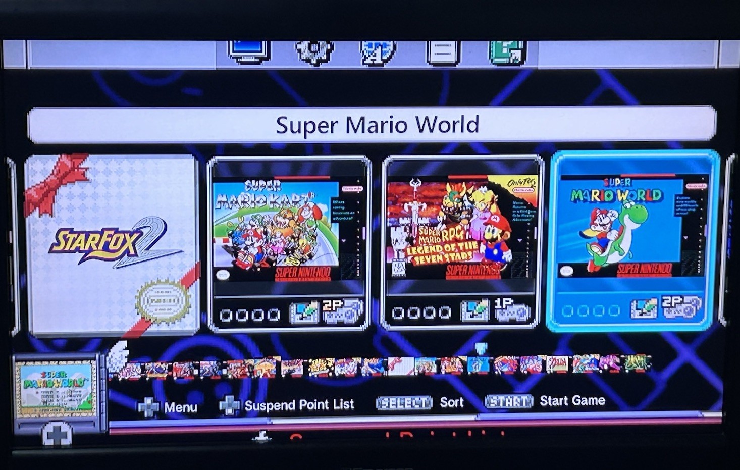 Nintendo SNES Classic Mini CLV-201 21 Built-In Games OEM Controller + Wireless